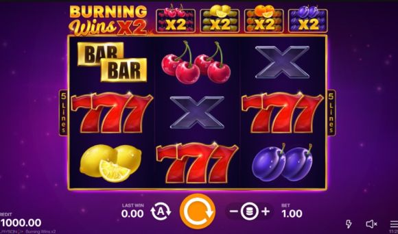Burning Wins x2