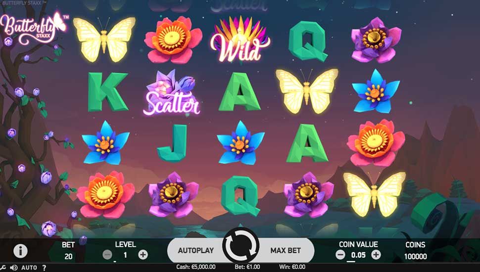 Butterfly Staxx Slot - Review, Free & Demo Play