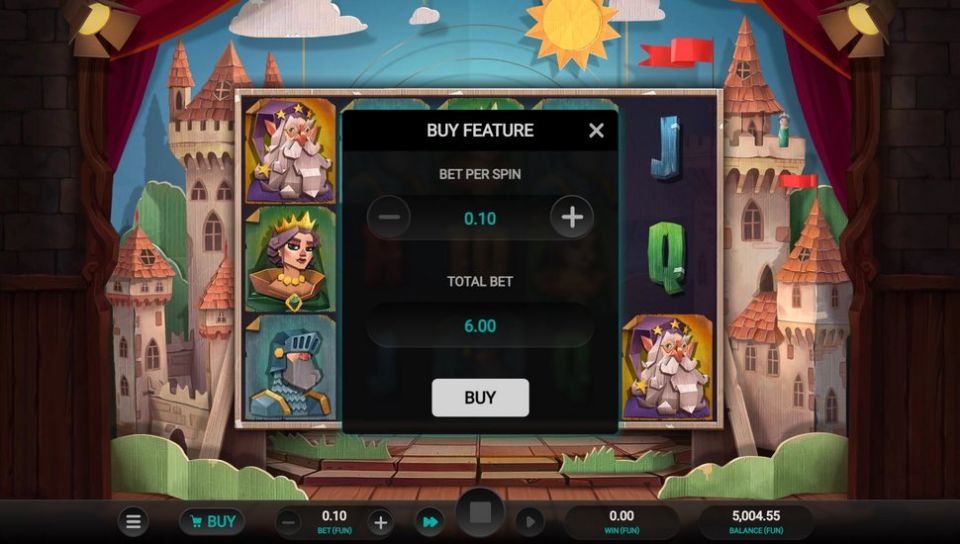 Camelot Cash Slot Bonus Buy