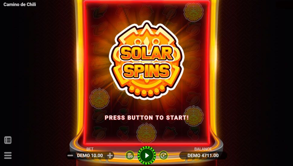 Camino de chili slot - Solar Spins