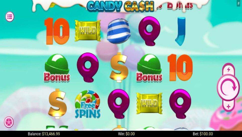 Candy Cash slot mobile