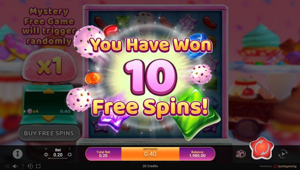 Candy pop 2 slot free spins