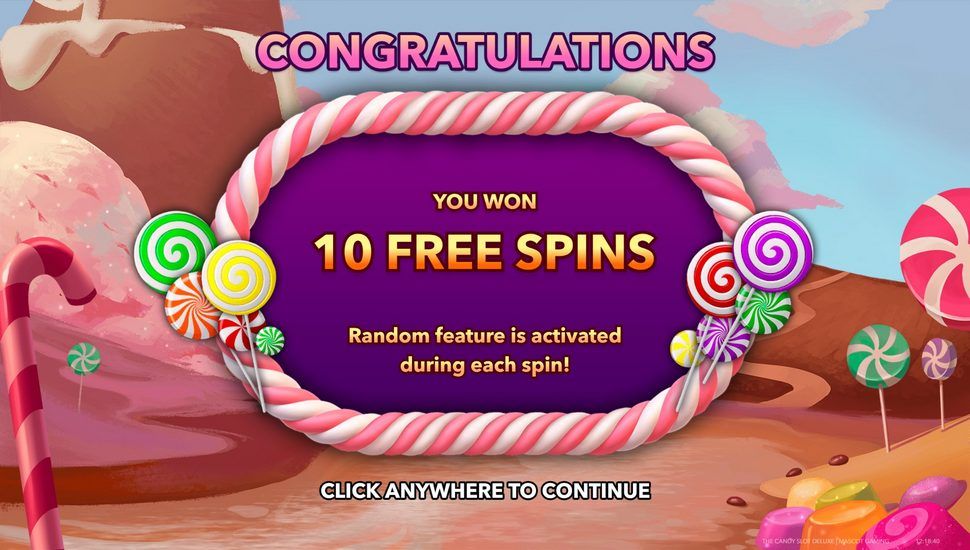 Candy Slot Deluxe slot free spins