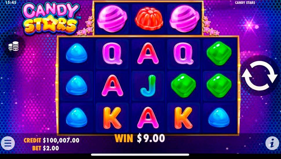 Candy stars slot mobile