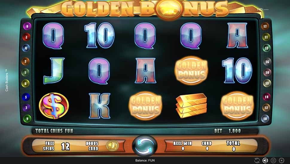 Cash Busters slot free spins bonus game
