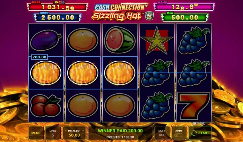 Cash Connection – Sizzling Hot