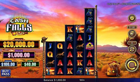 Cash Falls Outback Fortune