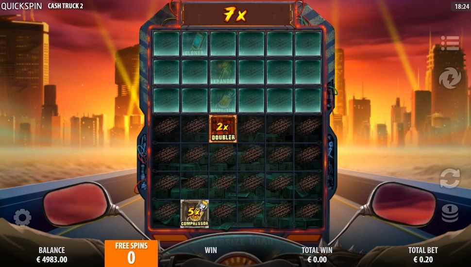 Cash Truck 2 slot Truck Raider Bonus Game