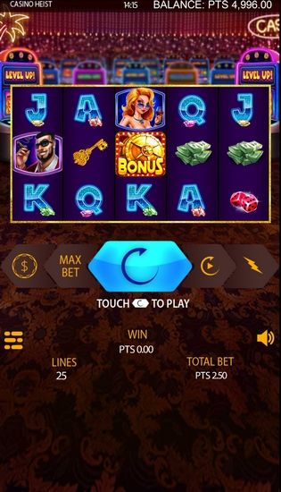 Casino Heist slot Mobile