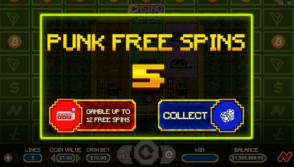 Casino Punks Slot - Punk Free Spins