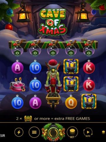 Cave of Xmas slot