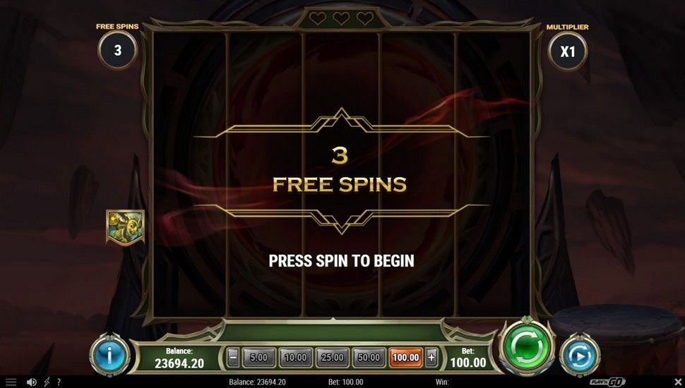 Champions of Mithrune Slot - Free Spins