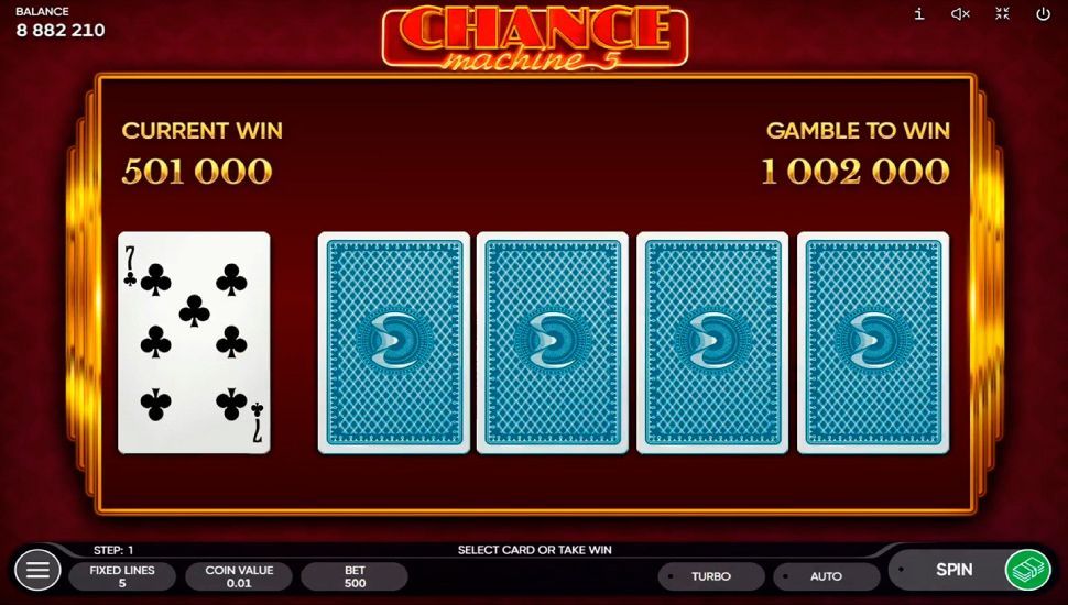 Chance Machine 5 slot - risk game