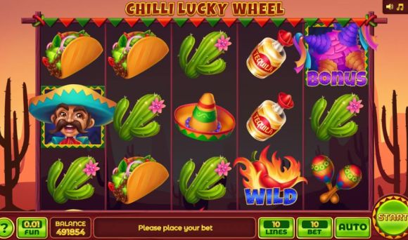 Chilli Lucky Wheel