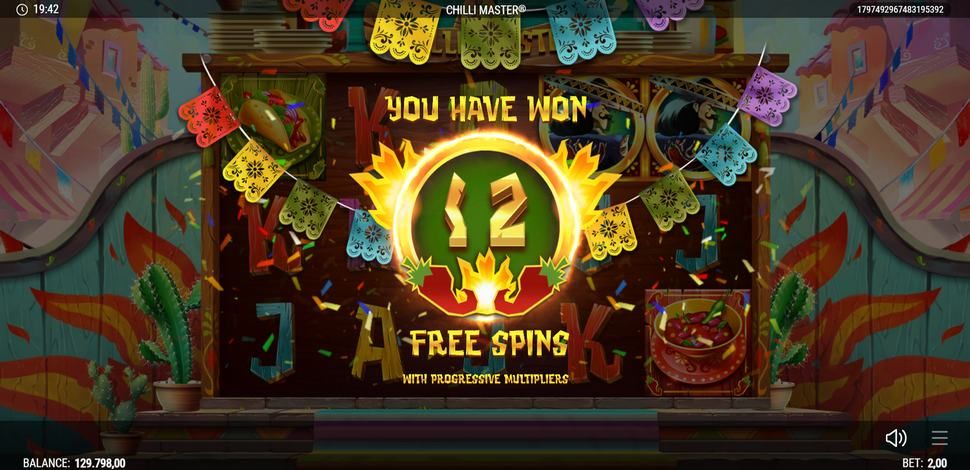 Chilli Master Slot - Free Spins