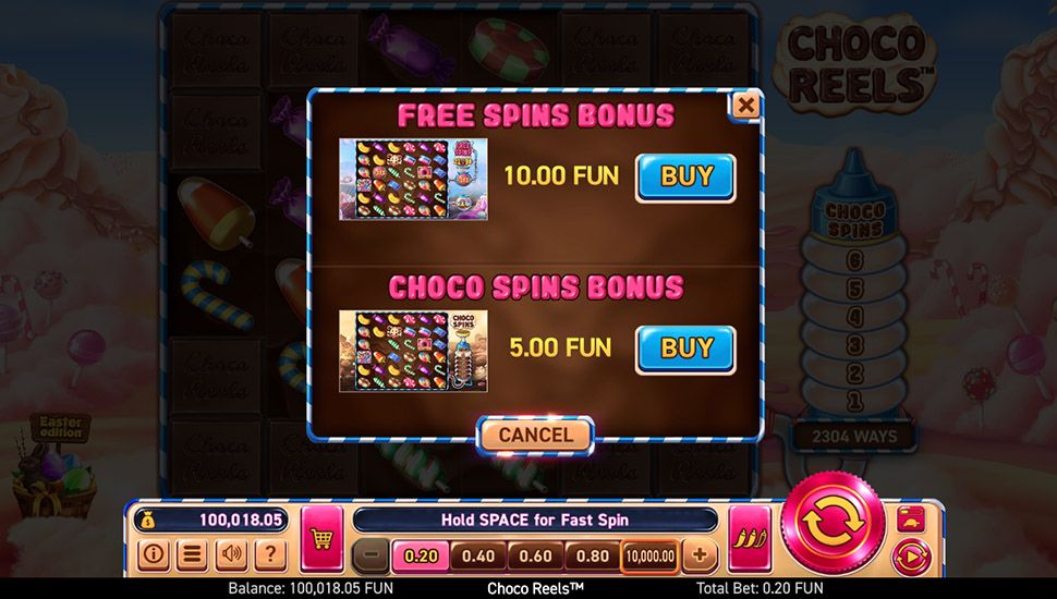 Choco Reels Easter slot machine
