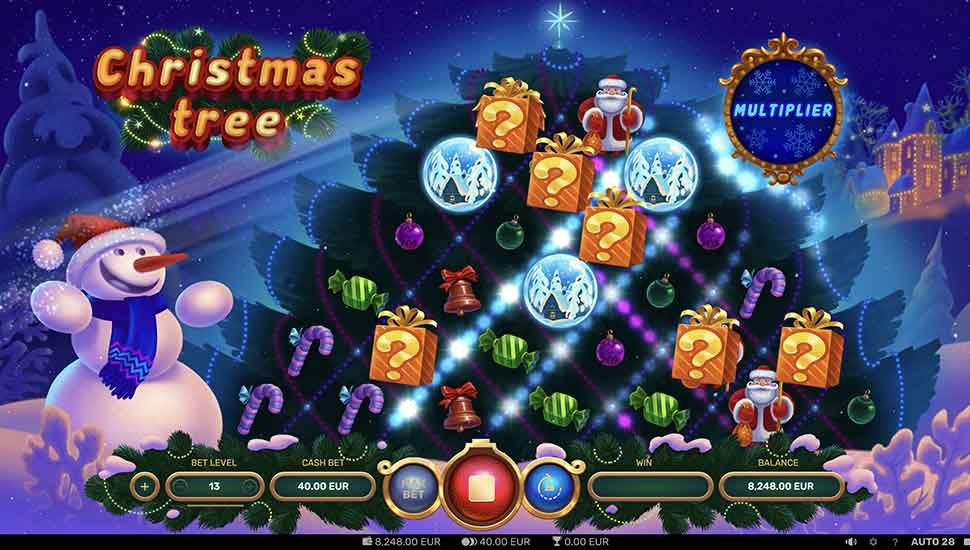 Christmas Tree slot Blizzard Feature