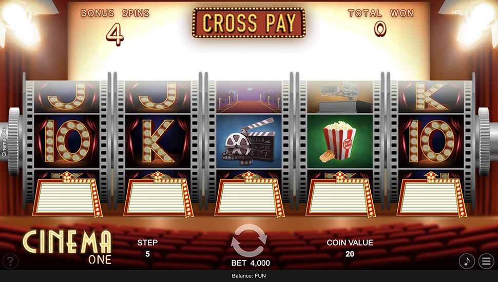 Cinema One slot Cross Pay Feature