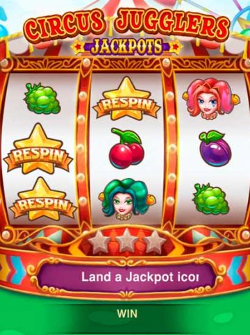 Circus Jugglers Jackpots