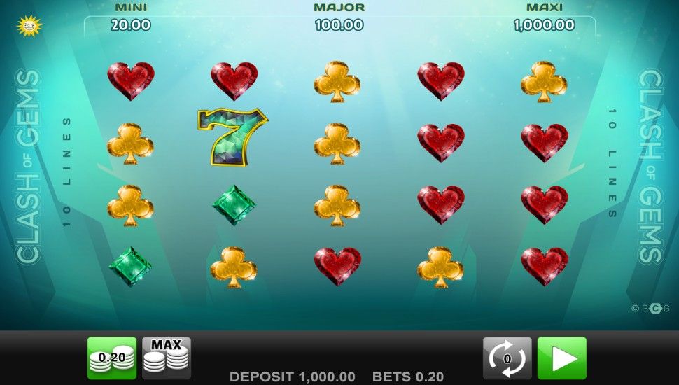 Clash of Gems Slot - Review, Free & Demo Play preview