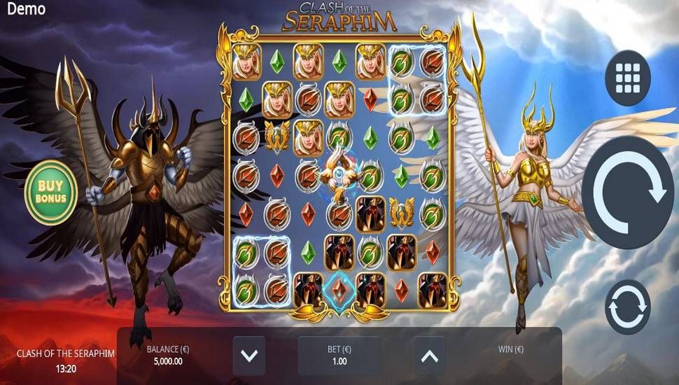 Clash of the Seraphim Slot Mobile
