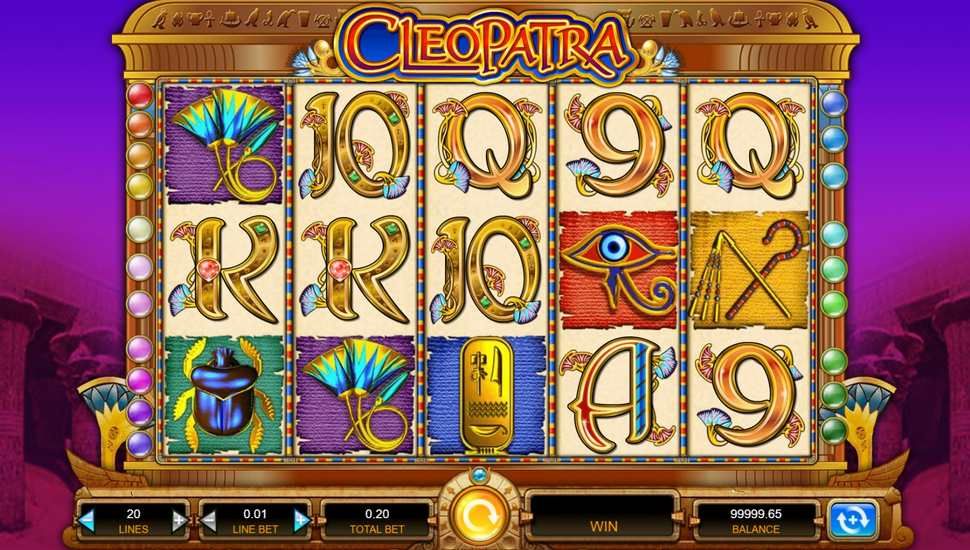 Cleopatra slot gameplay