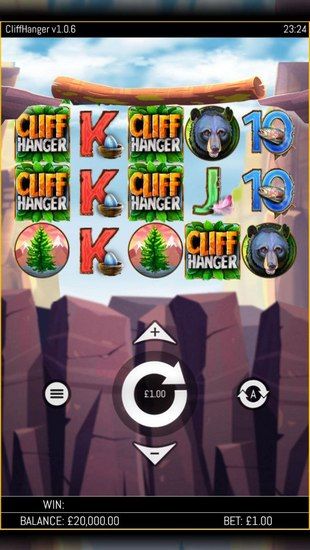 Cliff Hanger Slot Mobile