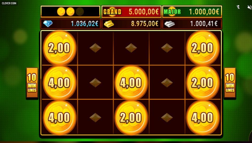 Clover Coin slot - feature