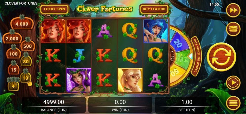 Clover Fortunes slot mobile
