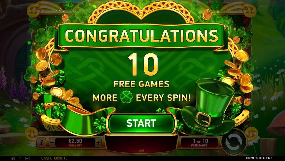 Clovers of Luck 2 Slot - Free Games
