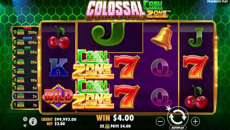 Colossal Cash Zone - feature