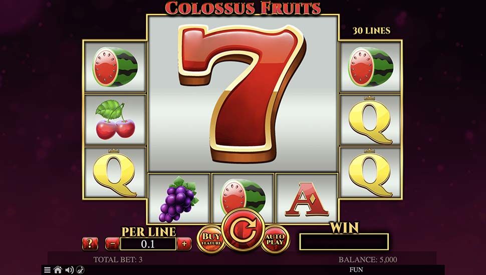 Colossus Fruits Slot - Review, Free & Demo Play