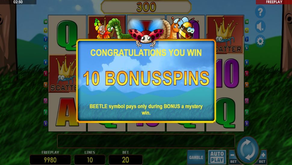 Crazy Bee Slot - Free Spins