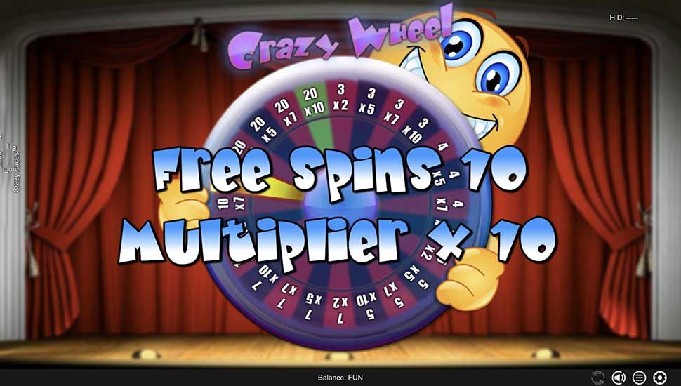 Crazy Faces slot Crazy Wheel Bonus