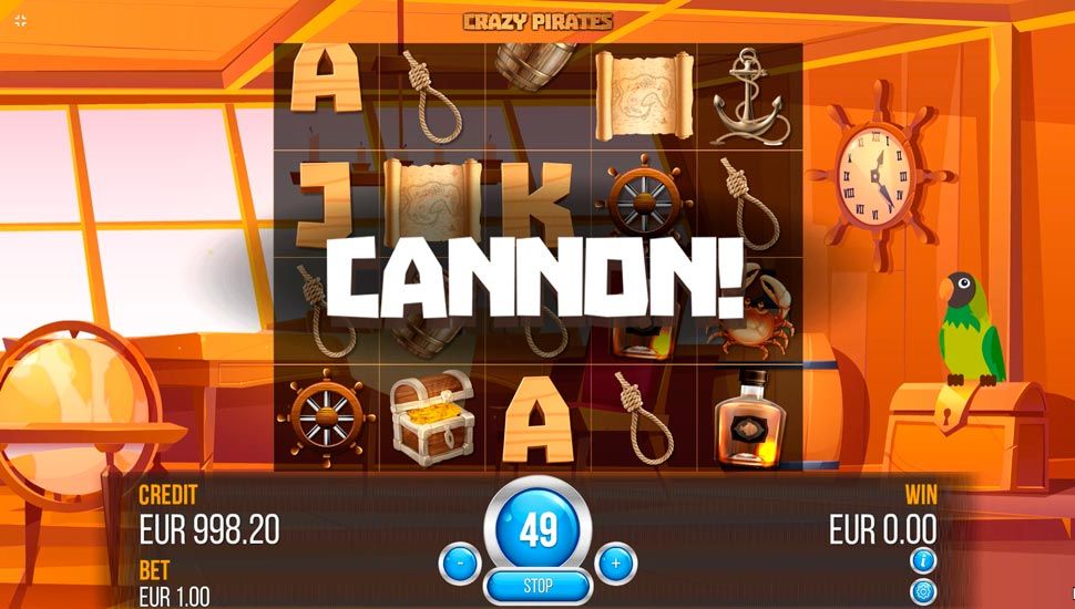 Crazy pirates slot - Cannon Bonus