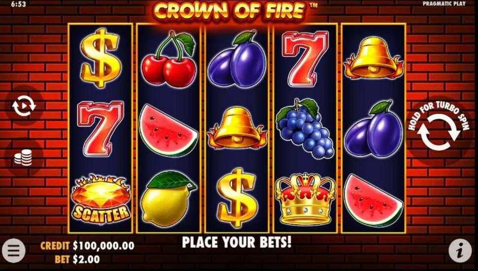 Crown of Fire Slot Mobile