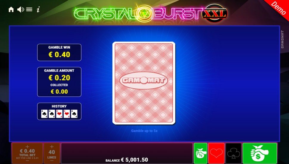 Crystal Burst XXL Slot - Gamble