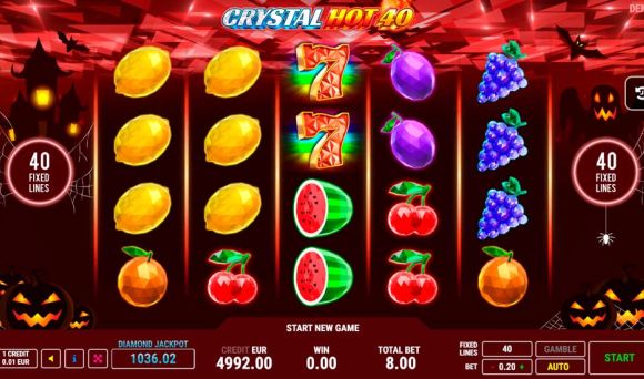 Crystal Hot 40 Halloween