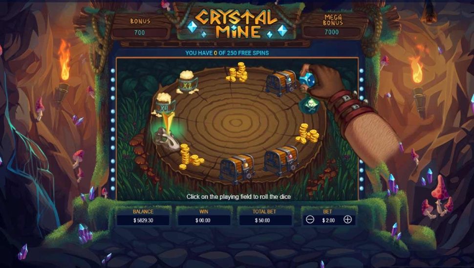 Crystal Mine - Bonus Features