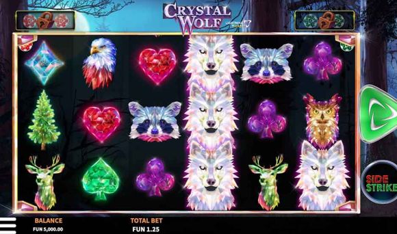 Crystal Wolf Lightning Chase