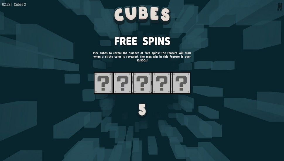 Cubes 2 Slot - Free Spins
