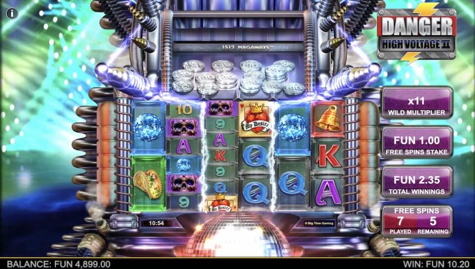 Danger High Voltage 2 slot Danger Danger Free Spins