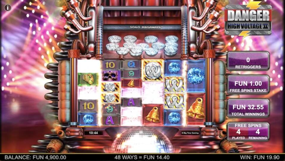 Danger High Voltage 2 slot Wild Symbols