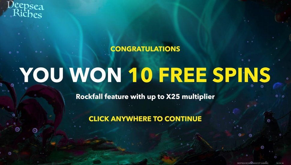 Deepsea Riches Slot - Free Spins