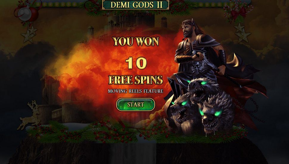 Demi Gods II Christmas Edition Slot - Free Spins