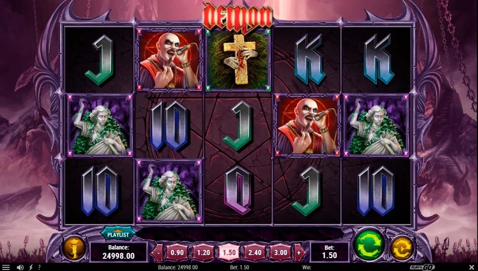 Demon slot Gameplay