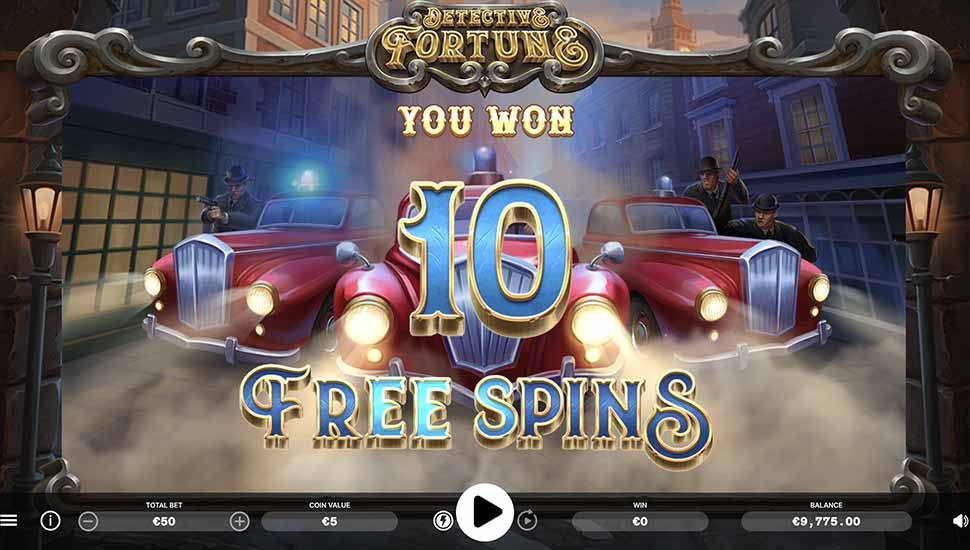 Detective Fortune slot free spins
