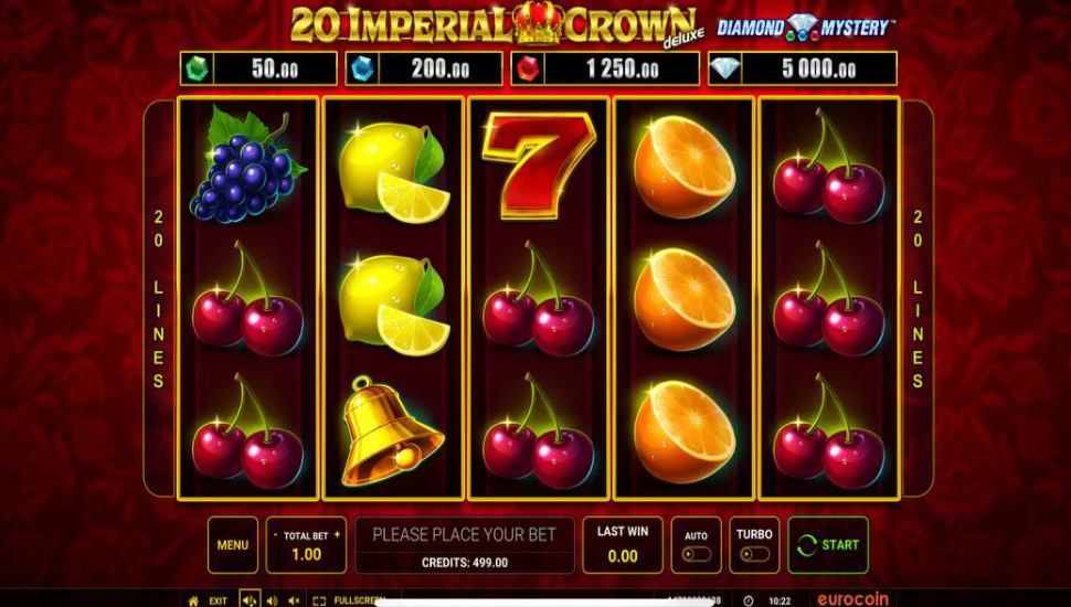 Diamond Mystery 20 Imperial Crown Deluxe slot mobile