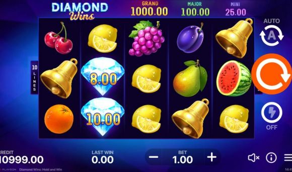 Diamond Wins: Hold and Win