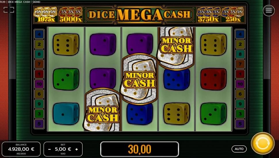 Dice Mega Cash slot Dice Mega Cash Feature